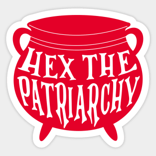 Feminist - Hex The Patriarchy Sticker